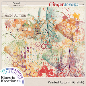 Painted Autumn Graffiti by Kimeric Kreations