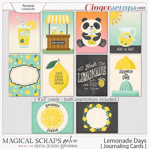 Lemonade Days (journaling cards)