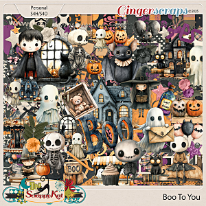 Boo To You Kit by The Scrappy Kat
