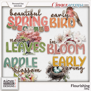 Flourishing Titles by Aimee Harrison