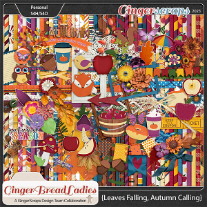 GingerBread Ladies Collab: Leaves Falling, Autumn Calling