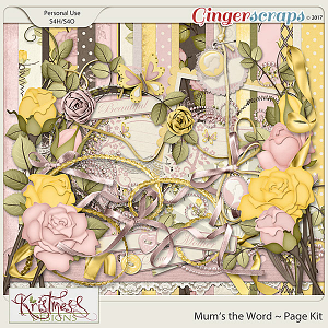 Mum's the Word Page Kit