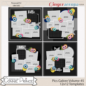 Pics Galore Volume 45  - 12x12 Temps (CU Ok) by Connie Prince