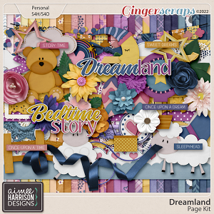 Dreamland Page Kit by Aimee Harrison