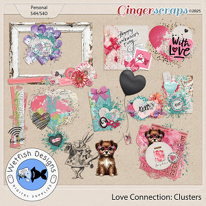 Love Connection Clusters: February 2025 Buffet by Wetfish Designs  