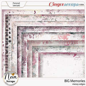 BIG Memories - Messy Edges - by Neia Scraps
