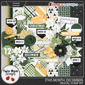 This Month: December - KIT by Twin Mom Scraps