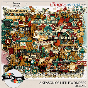 A Season Of Little Wonders - Elements by Lisa Rosa Designs