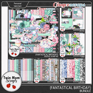 Fantastical Birthday - BUNDLE by Twin Mom Scraps