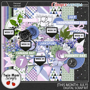 This Month: July - KIT by Twin Mom Scraps