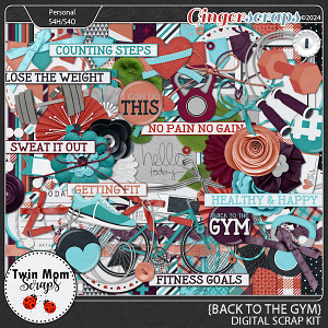 Back to the Gym - KIT by Twin Mom Scraps
