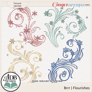 Brrr Flourishes by ADB Designs
