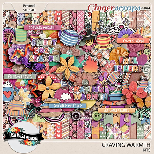 Craving Warmth - Page Kit by Lisa Rosa Designs