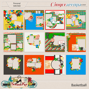 Basketball Quick Pages by The Scrappy Kat