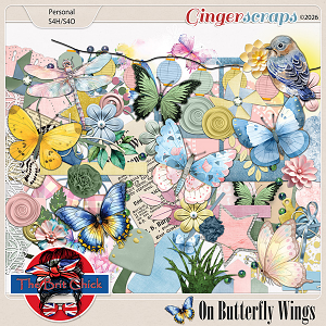 On Butterfly Wings Elements By The Brit Chick