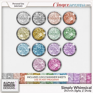 Simply Whimsical Shimmers by Aimee Harrison