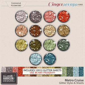Metro Cruise Glitters by Aimee Harrison