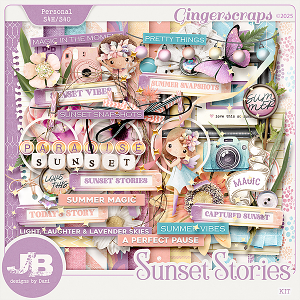 Sunset Stories Kit by JB Studio