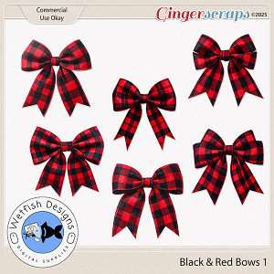 CU Black and Red Bows 1 by Wetfish Designs CU Black and Red Bows 1 by Wetfish Designs
