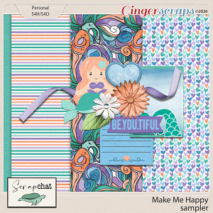Make Me Happy Sampler by ScrapChat Designs