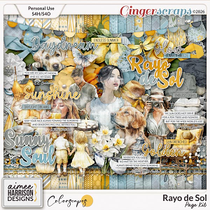 Rayo de Sol Page Kit by Aimee Harrison