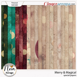 Merry & Magical - Special Papers - by Neia Scraps