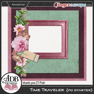 Time Traveler Quick Page Gift 01 by ADB Designs