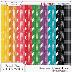 Rainbow of Possibilities Extra Papers