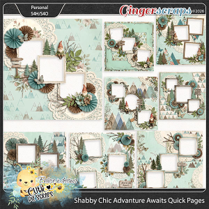 Shabby Chic Advanture Awaits Quick Pages