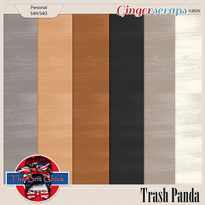 Trash Panda Sanded Papers By The Brit Chick