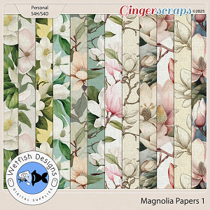 Magnolia Papers 1 by Wetfish Designs  