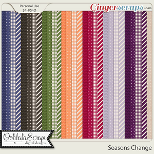 Seasons Change Pattern Papers 