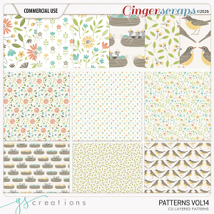 Patterns Vol14 (CU) by GS Creations