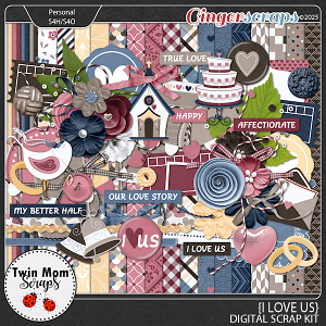 I Love Us - KIT by Twin Mom Scraps