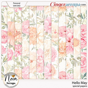 Hello May - Special Papers - by Neia Scraps
