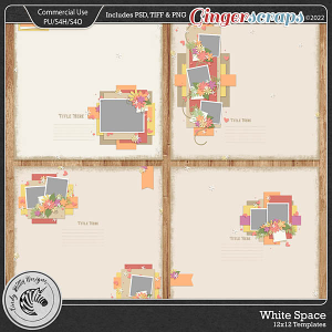 White Space V1 [Templates-CU OK] by Cindy Ritter