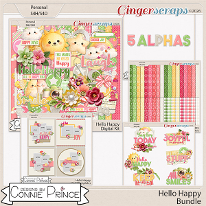 Hello Happy - Bundle by Connie Prince