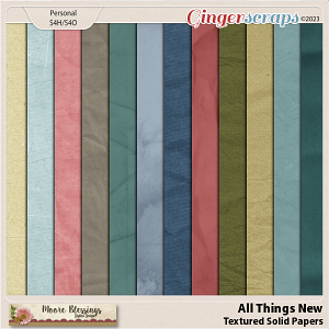 All Things New Textured Solid Paper Pack by Moore Blessings Digital Design 