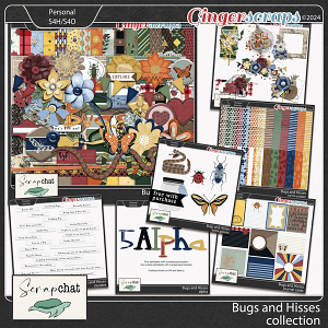 Bugs and Hisses Collection by ScrapChat Designs