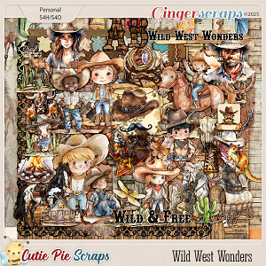Wild West Wonders Page Kit