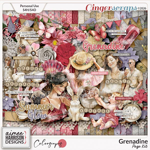 Grenadine Page Kit by Aimee Harrison