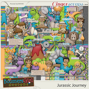 Jurassic Journey by BoomersGirl Designs