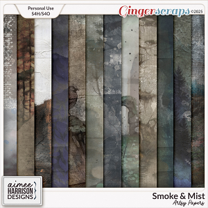 Smoke & Mist Artsy Papers by Aimee Harrison Smoke & Mist Artsy Papers by Aimee Harrison