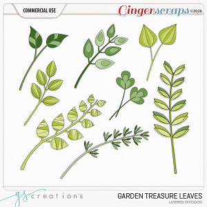 Garden Treasure Leaves (CU) by GS Creations Garden Treasure Leaves (CU) by GS Creations