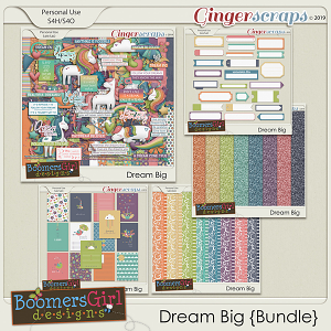 Dream Big Bundle by BoomersGirl Designs