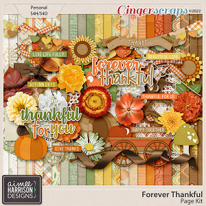 Forever Thankful Page Kit by Aimee Harrison