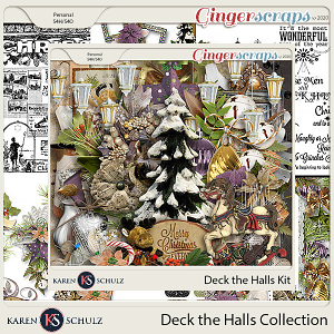 Deck the Halls Collection by Karen Schulz