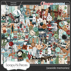 Seaside Memories Kit by Scraps N Pieces