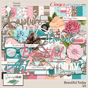 Beautiful Today Kit by ScrapChat Designs