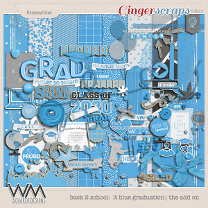 Back 2 School - Light Blue - Graduation | The Add On